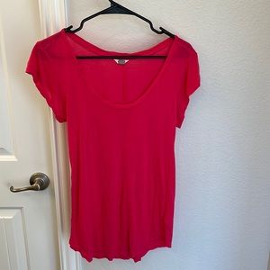Fossil XS Short Sleeve tee in pink